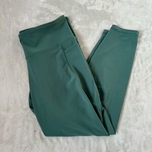 Old Navy Active Emerald Green High Rise Go Dry Powersoft Leggings Size XL